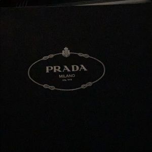 Prada Brushed Rois leather and nylon boots